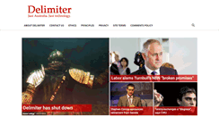 Desktop Screenshot of delimiter.com.au